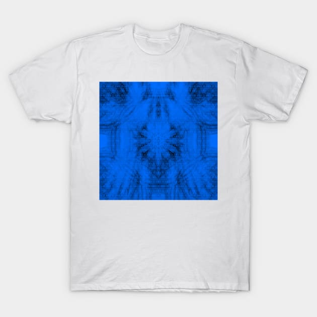 rays through the kaleidoscope in blue T-Shirt by hereswendy
